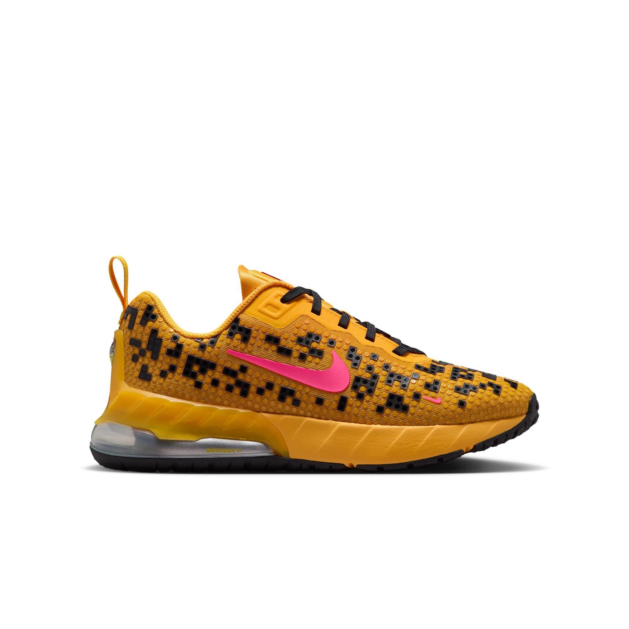 Nike Air Max Phoenix "LEGO" Grade School Kids' Shoe - UNIVERSITY GOLD/HYPER PINK/BLACK